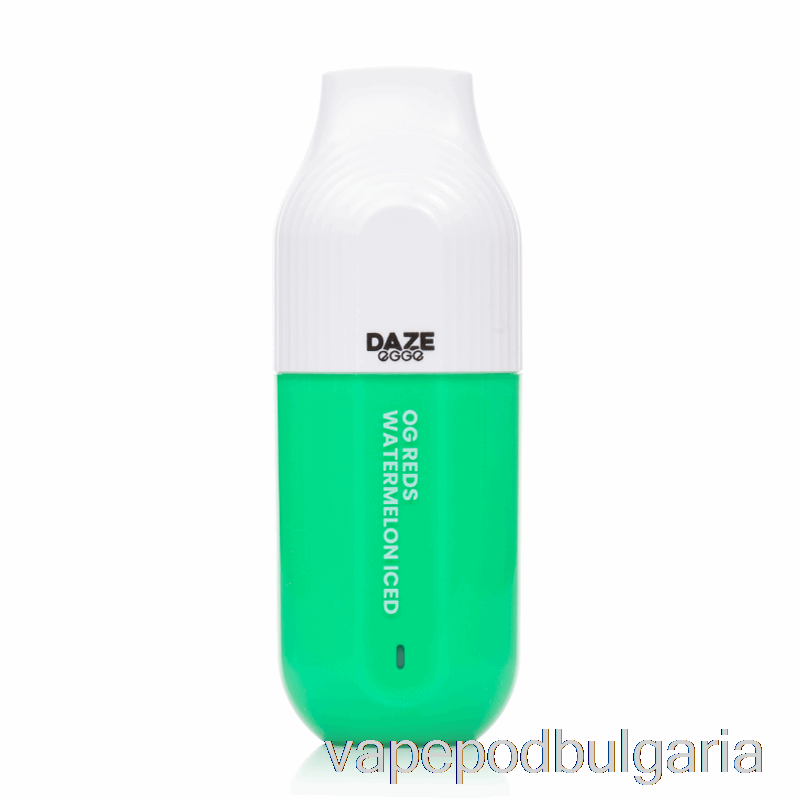 Vape Течности 7 Daze Egge 3000 за еднократна употреба Og Reds Watermelon Iced